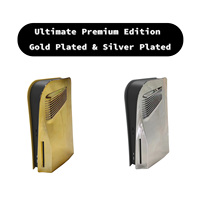Coque de remplacement pour PS5 Édition Standard, Coque de protection pour PlayStation 5 Édition Disque, Coque de console DIY pour PS5