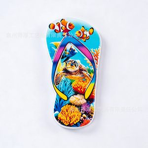 Imanes para Refrigerador con Diseño de Animales de Playa, 3 Piezas, Recuerdo Decorativo, Resinas Sintéticas - Product Image 4