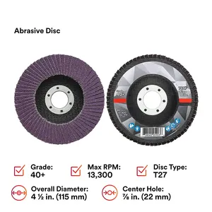 Высокоэффективный абразивный диск SATC, металлический режущий диск, фиолетовый режущий диск