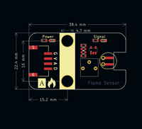 Détecteur de flamme infrarouge pyroélectrique PH20 avec interface anti-inversion pour détection de feu ouvert