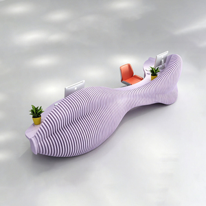 Fábrica de Muebles de Madera: Expertos en la Fabricación de Mostradores de Recepción Personalizados para Proyectos de Decoración Comercial en Zonas Turísticas Culturales - Product Image 1