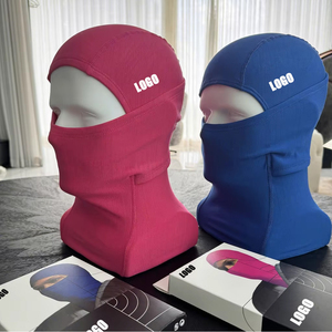 Passamontagna Rosa Personalizzabile per Sport Outdoor, Viaggi e Fitness, Maschera Integrale Antivento, Calore e Comfort, Maschera da Sci Unisex - Produttore - Product Image 1