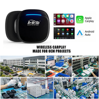 Boîtier Android 13 OEM Qualcomm 6225 8 Go 128 Go avec CarPlay sans fil et Android Auto, Boîtier AI MMB, Fournisseur d'usine personnalisé