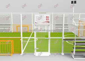 2024 Usine Personnaliser Terrain <span class=keywords><strong>De</strong></span> Football <span class=keywords><strong>Cage</strong></span> <span class=keywords><strong>De</strong></span> Football Ensemble Complet D'équipement <span class=keywords><strong>De</strong></span> Sport pour Terrain <span class=keywords><strong>De</strong></span> Football Panna Football <span class=keywords><strong>Cage</strong></span> - Product Image 4