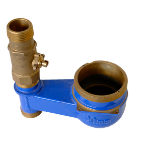 De alto margen productos latón mojado-dail de medidor de agua de <span class=keywords><strong>la</strong></span> instalación de cuerpo con válvula - Product Image 4