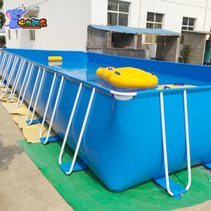 Hot Bán Lớn Hồ Bơi Ngoài Trời Hồ Bơi Kim Loại Khung Hồ Bơi Di Động Hồ Bơi - Product Image 5