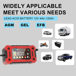 <span class=keywords><strong>Cargador</strong></span> de Batería Rápido e Inteligente para Automóvil, 12V 8A, <span class=keywords><strong>Cargador</strong></span> y Mantenedor de Batería Automático para Automóvil, Camioneta, ATV, UTV, Barco, Marino, RV - Product Image 3