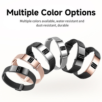 Pulseras Inteligentes B8 2026 con Monitor de Frecuencia Cardíaca, Oxígeno en Sangre y Sueño, Reloj de Pulsera de Salud y Fitness para Mujeres y Hombres