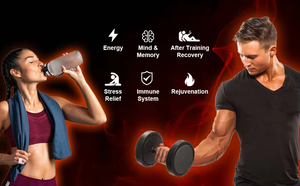 Cápsulas de Shilajit OEM Mistura Natural de Ácido de Algas <span class=keywords><strong>Ashwagandha</strong></span> Ali Cápsulas de Shilajit - Product Image 2