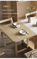 Juego de Mesa y Sillas Plegables Multifuncional y Moderno para el Hogar y Camping