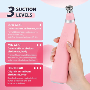Dispositivo Facial de Diamantes Portátil, 3 Velocidades/8 Puntas/Resistente al Agua IPX7, Elimina Puntos Negros y Acné, Reduce Arrugas y Líneas Finas, Elimina Piel Muerta - Product Image 3
