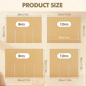 Kits de Separadores para Vasos y Platos para <span class=keywords><strong>Mudanza</strong></span> (Caja No Incluida), Separadores de Cartón para Empacar Vasos y Platos - Product Image 2