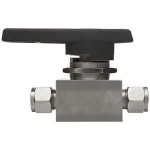 วาล์วบอลสแตนเลส Parker Mb Series ขนาด 1/2 นิ้ว แบบ A-Lok Compression สำหรับใช้งานกับน้ำ - Product Image 2