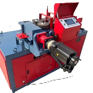 Machine à cintrer les barres d'armature à 9 rouleaux, automatique, haute précision, en acier au carbone, motorisée, pour chantier de construction - Product Image 2