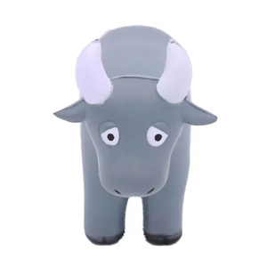 Unisex Customizable Goat Shaped PU Foam Stress Ball Custom Logo-Personalized Promotional Toy Relaxation Gift for School/Office