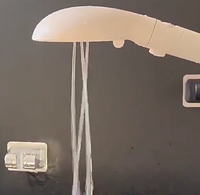 Pommeau de douche à main micro bulle réglable à cinq vitesses accessoire de robinet pressurisé embellissant la peau pour les salles de bain domestiques