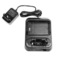Station d'accueil de charge F9824 PDA 2-en-1 Design Multi-batterie Compatible Fil Docks de charge
