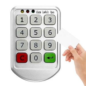 Chất Lượng Tốt Tủ Khóa Nhà Cung Cấp Điện Tử Kỹ Thuật Số Keyless Số Mật Khẩu RFID Tủ Khóa Pin Cho Ngăn Kéo Văn Phòng Locker - Product Image 1