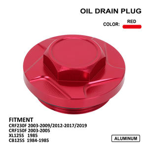 Jfg ปลั๊กระบายน้ำมันสำหรับแข่ง CRF150F CRF230F <span class=keywords><strong>CB125S</strong></span> XL125S - Product Image 2