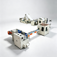 Máquinas para la Fabricación de Papel Higiénico, Máquina para Hacer Papel Facial con Plegado en N/V, Línea de Producción Automática de Papel