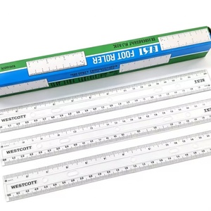 Regla de Medición Transparente de 30 cm a Precio de Mayoreo, Regla Recta Irrompible para Maestros, Ingenieros y Diseñadores - Product Image 2