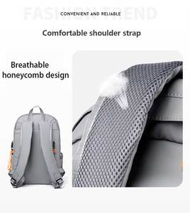 Mochilas Escolares Unisex Antirrobo de Moda <span class=keywords><strong>2026</strong></span>, Logotipo Personalizado, Mochila para Estudiantes, Impermeable, Deportiva e Informal para Hombre - Product Image 5