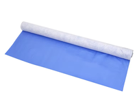 Feuille de protection de sol amovible, autocollante, imperméable, anti-poussière et résistante à l'usure pour la rénovation de la maison