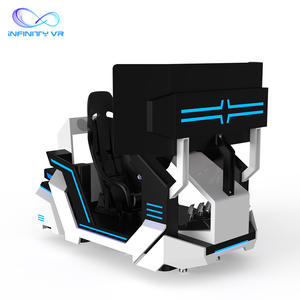 Plataforma de Movimiento 4DOF, <span class=keywords><strong>Simulador</strong></span> de Carreras de Coches VR, Máquina de Arcade con Pantalla Triple, <span class=keywords><strong>Simulador</strong></span> de Carreras Dinámico Hidráulico para Centro de Juegos - Product Image 6