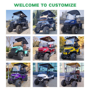 BFF Kepler 6 places chariots de golf électriques personnalisés Street Legal <span class=keywords><strong>4x4</strong></span> chariots de golf de chasse avec batterie 48v Option à faible coût - Product Image 5