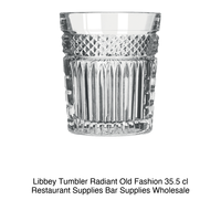 Verre à whisky Radiant Old Fashioned 35,5 cl H 10,6 cm Ø 8,9 cm Libbey