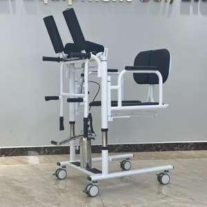 병원, 요양원 및 가정 간병 환자 이송 의자, 유압 엘리베이터, 강철 프레임, 의료용 이송 의자 - Product Image 3