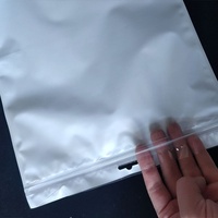 Sacs à fermeture à glissière rigides tridimensionnels à l'épreuve des empreintes digitales avec lustre métallique pour l'emballage d'accessoires de produit électronique