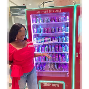 도매 자동 속눈썹 자판기 뷰티 메이크업 제품 자판기