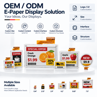 Module d'affichage E Ink fin Kingtech OEM de 4,2 pouces, épaisseur de 0,93 mm, écran papier électronique quadricolore 400x300