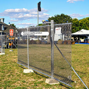 Barrera de seguridad temporal del sitio de construcción para el control de multitudes para la exportación de comercio exterior - Product Image 6