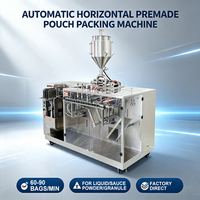 Machine de remplissage et de scellage de sachets Doypack, pré-emballage automatique