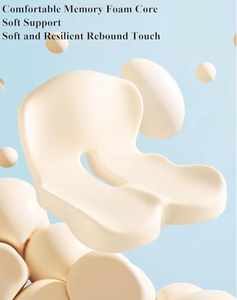 Ergonomic Seat Cushion Memory Foam Coccyx <b>Support</b> Tailbone Pain Relief <b>Office</b> <b>Chair</b> Pad Breathable Comfort Design - Product Image 3