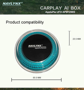 ApplePie-Boîte sans fil CarPlay, Android Auto Multimédia, Netflix, <span class=keywords><strong>YouTube</strong></span> 8 + 128, 5G, LTE, GPS, WIFI, BENZ, Lexus, Hyundai - Product Image 2