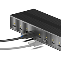 Hub de Carga USB-C PD de 12 Puertos, 65W por Puerto, Estación de Carga Rápida de 780W, OEM ODM para Laptops, Smartphones, Tablets, Educación
