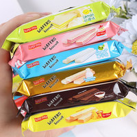 Fournisseur de biscuits sandwichs Yixinfoods aux saveurs citron, fromage, fraise, noix de coco, vanille, chocolat au lait