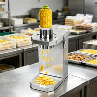 Petite décortiqueuse de maïs commerciale pour la cuisine domestique et le traitement des fruits et légumes pour les petites entreprises