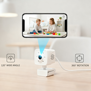 <span class=keywords><strong>Camera</strong></span> Web 1080P Với Tầm Nhìn Ban Đêm Màu Sắc, <span class=keywords><strong>Camera</strong></span> An Ninh Không Dây WiFi, <span class=keywords><strong>Camera</strong></span> IP Mini Thông Minh, <span class=keywords><strong>Camera</strong></span> CCTV - Product Image 3