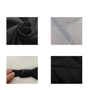 กา<span class=keywords><strong>ง</strong></span>เก<span class=keywords><strong>ง</strong></span>กันเลื่อยยนต์สีดำสำหรับผู้ชายผ้ากันเปื้อนสำหรับคนงานป่าไม้เลื่อยยนต์กันบาด - Product Image 2