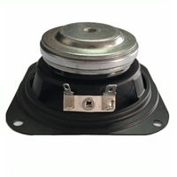 (35-006) Haut-parleur large bande de 3,5 pouces (88 mm) 15W/20W 4/8 Ohm, cône en papier, suspension en caoutchouc, portable, haute sensibilité