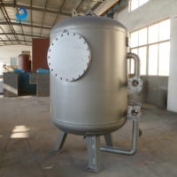 Filtre à charbon actif industriel pour la filtration des eaux usées, station d'épuration, lavage automatique en contre-courant, acier inoxydable 304