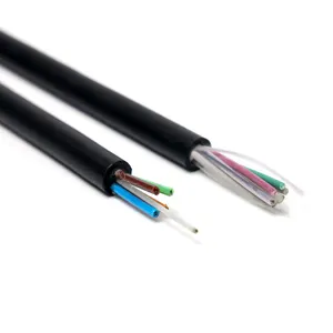 GYFTY Outdoor G.652 No Metallic Fiber Optical Cable With FRP Strength Member