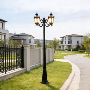 Lámparas de Jardín LED Retro Europeas Eléctricas Personalizadas, Iluminación Exterior para Paisajes, Resistentes al Agua IP65, de Aluminio Fundido a Presión - Product Image 2