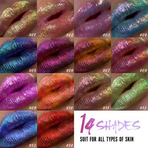 Brillo Labial <span class=keywords><strong>Holiday</strong></span> Magic - Brillo Labial Camaleón Vegano, No Pegajoso, Resistente al Agua, con Cambio de Color Brillante - Product Image 5