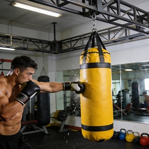 Premium Heavy Boxing Punching <strong>Bag</strong> with Sand Filling Durable <strong>Punch</strong> <strong>Bag</strong> for Intense Muay Thai and Kickboxing - Product Image 1
