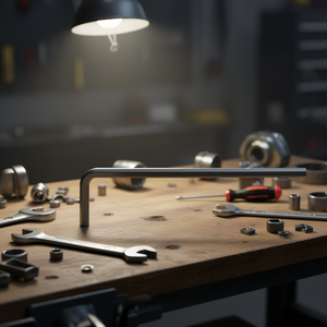 ประแจหกเหลี่ยมรูปตัว L ความยาว 280 มม. สำหรับงานกลไกที่ต้องการความแม่นยำ - Product Image 3